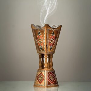 Mosaic-Inlaid Incense Burner
