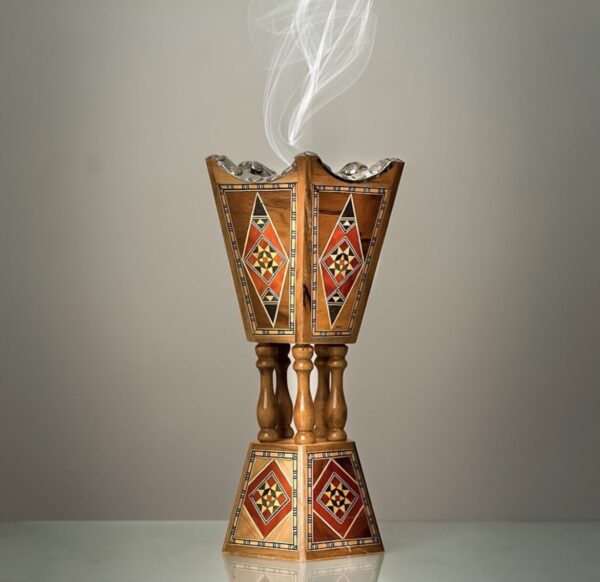 Mosaic-Inlaid Incense Burner